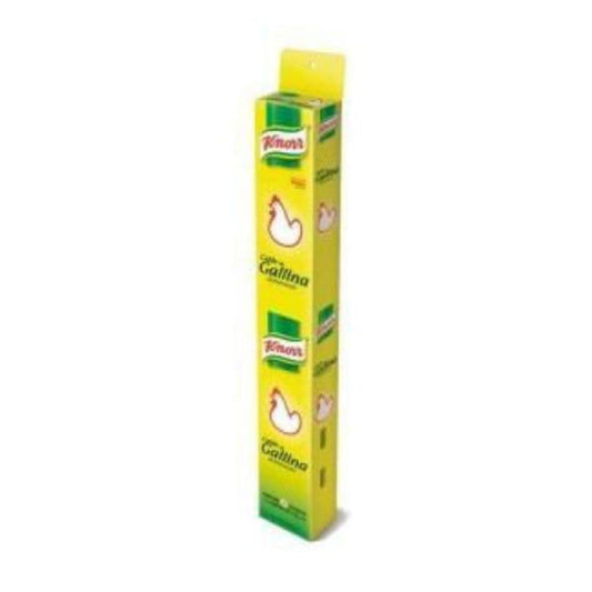 Caldo Knorr Tubo 24 Unidades Sabor Gallina