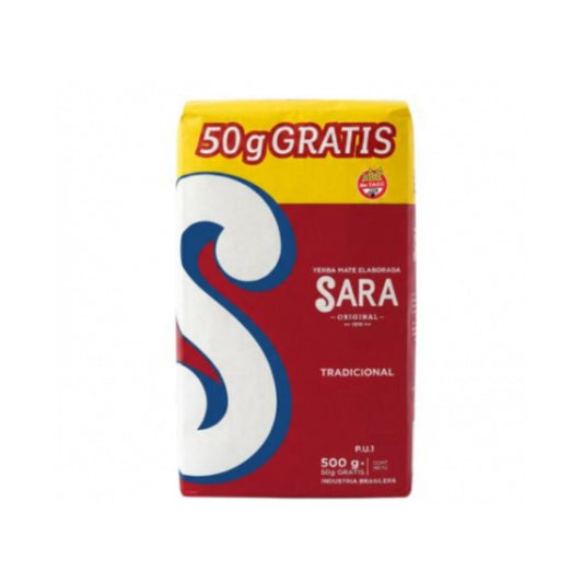 Yerba Sara Original 500 G + 50 G De Regalo