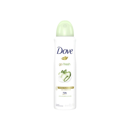 Desodorante Dove Go Fresh Pepino Y Té Verde Aerosol 150 Ml