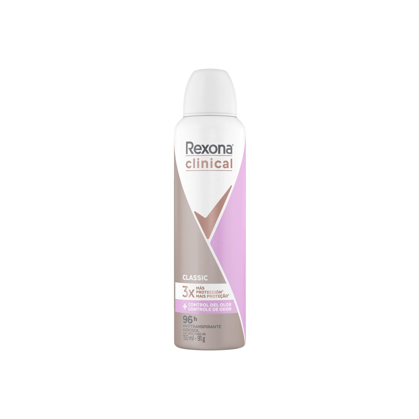 Antitranspirante Rexona Clinical Classic Aerosol 150 Ml