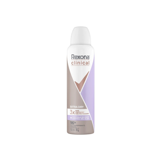 Antitranspirante Rexona Clinical Extra Dry Aerosol 150 Ml