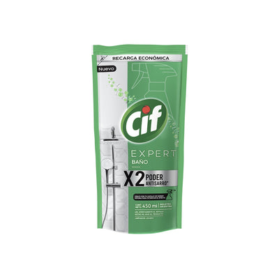 Repuesto Limpiador Baño Cif Expert 450 Ml