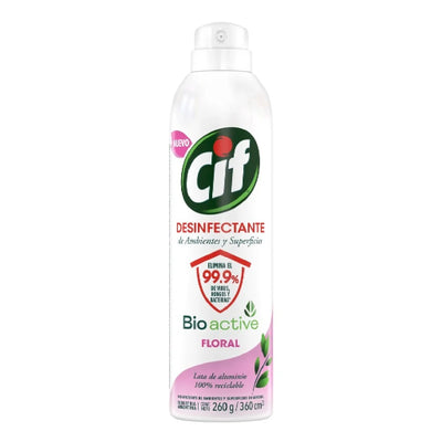 Desinfectante Cif Bioactive Aerosol Floral 360 Cc