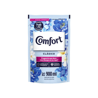 Suavisante De Ropa Comfort Repuesto 900 Cc