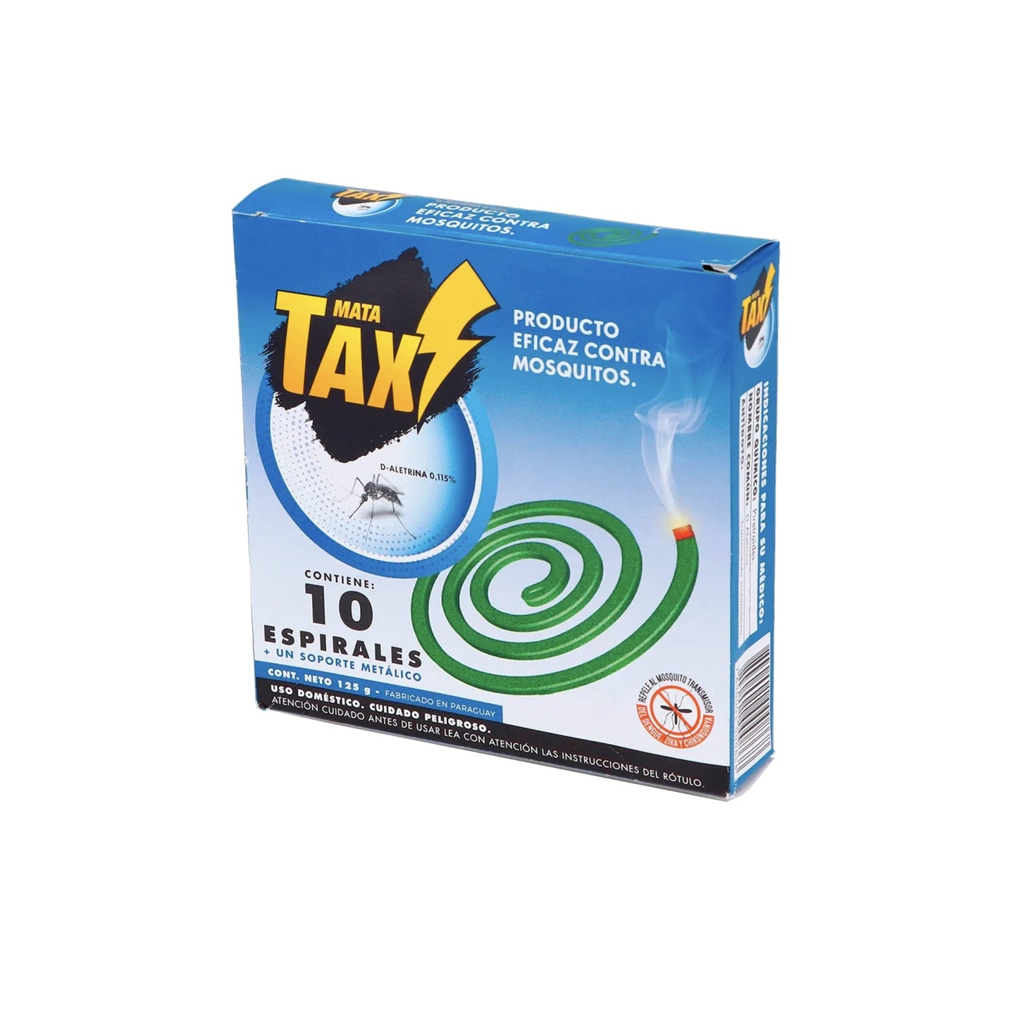 Espiral Mata Tax 10 Unidades