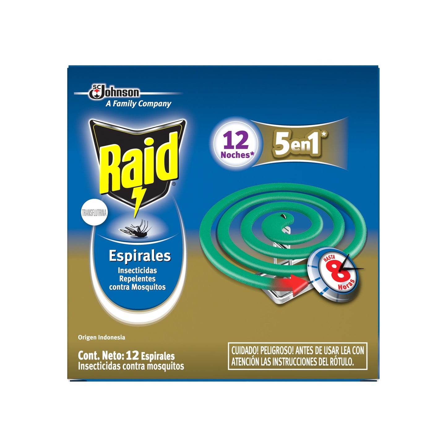 Espirales Raid 12 Unidades