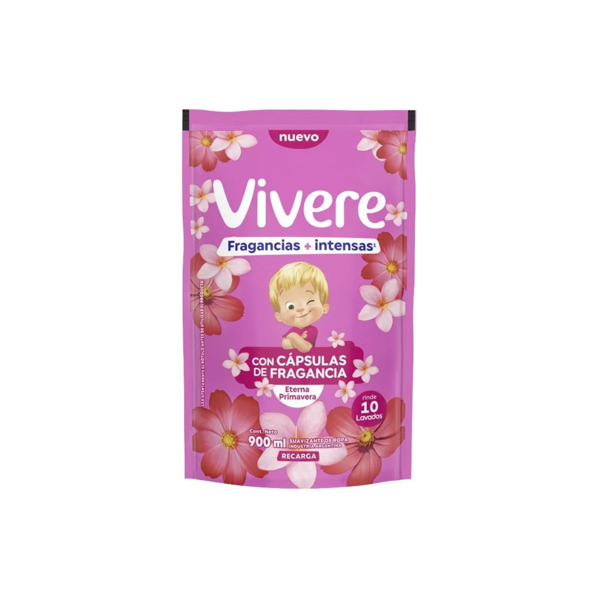 Suavizante De Ropa Vivere Eterna Primavera 900 Ml