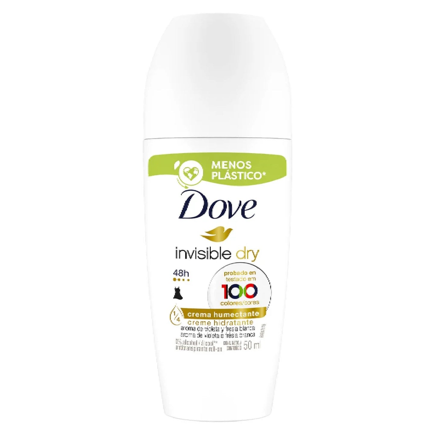 Antitranspirante Dove Invisible Dry Roll On 50 Ml