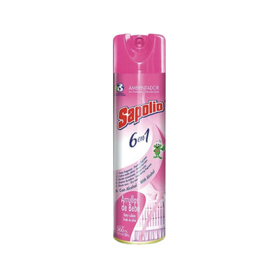 Desodorante De Ambiente Sapolio Arrullos De Bebé Aerosol 360 Ml