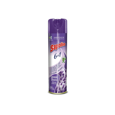 Desodorante De Ambiente Sapolio Lavanda Silvestre Aerosol 360 Ml