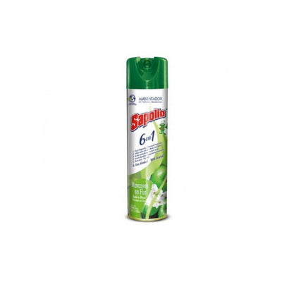 Desodorante De Ambiente Sapolio Manzana En Flor Aerosol 360 Ml