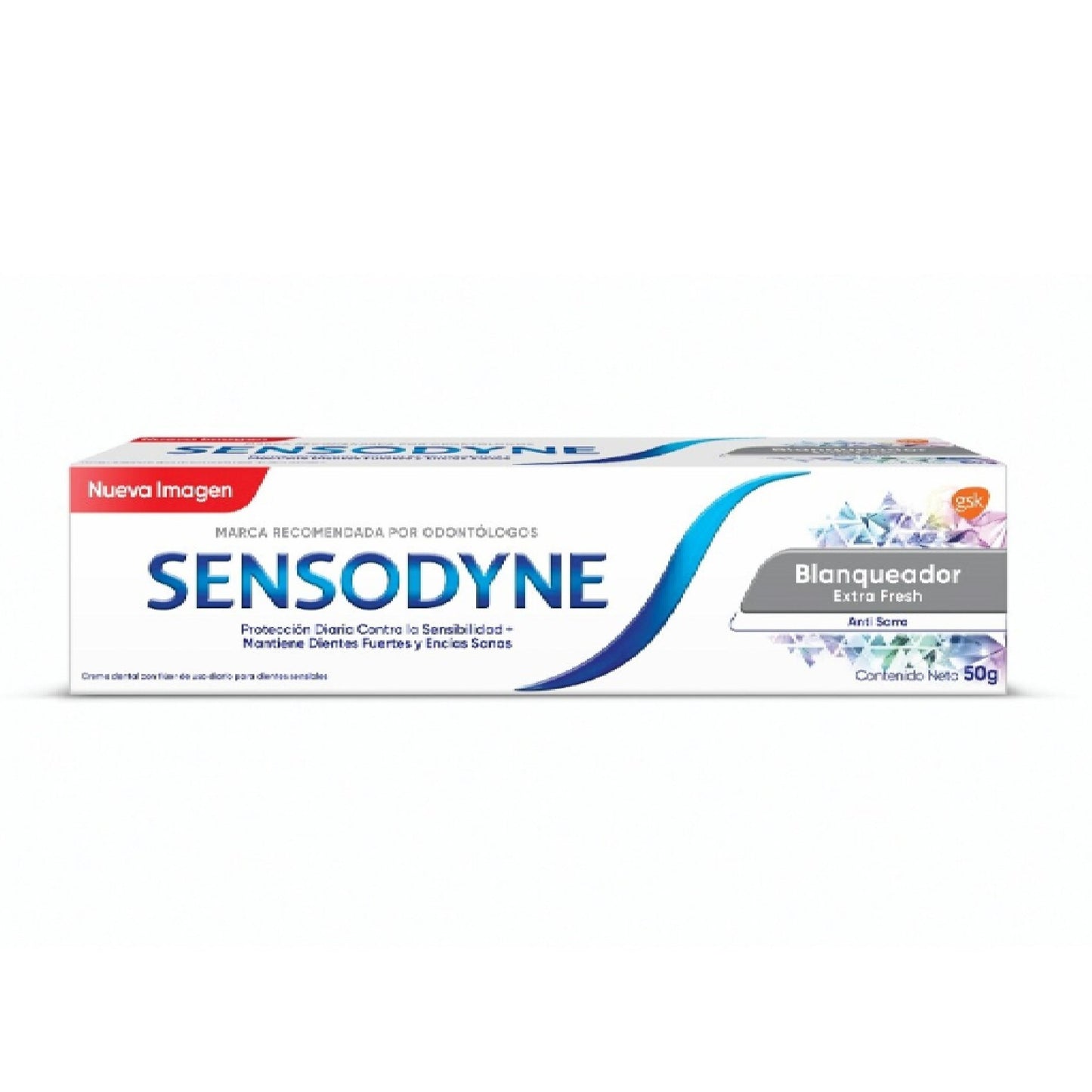 Crema Dental Sensodyne Blanqueador Extra Fresh 50 G
