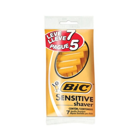 Afeitadora Bic Sensitive Pouch 7 Unidades