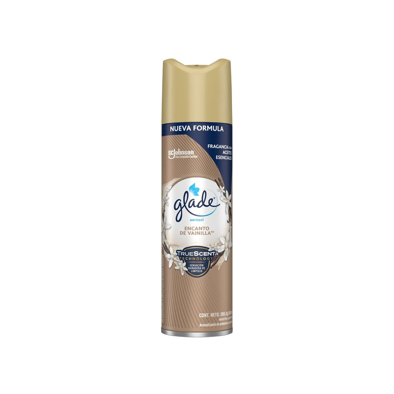 Aromatizante Glade Encanto De Vainilla Aerosol 360 Cc