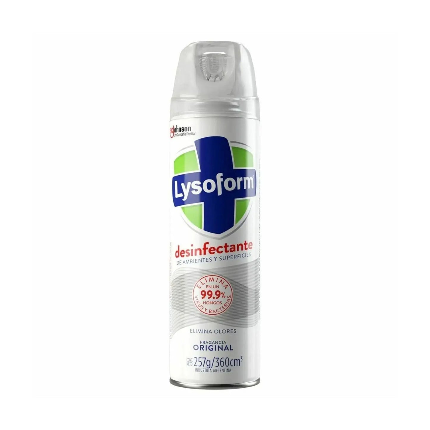Desinfectante Lysoform Original Aerosol 360 Cc
