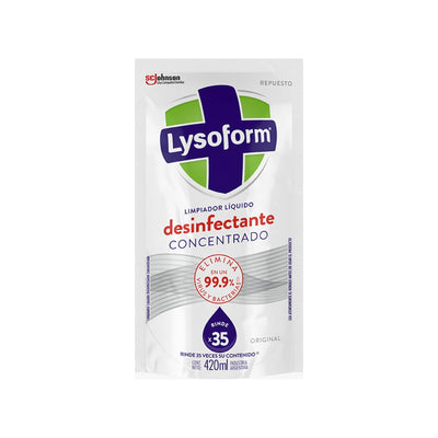 Limpiador Líquido Lysoform Original Repuesto 420 Ml
