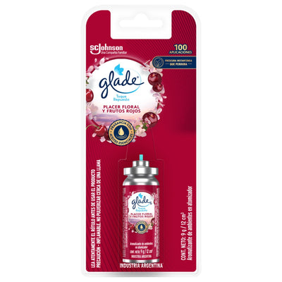 Glade Toque Floral Y Frutos Rojos Repuesto 12 Cc