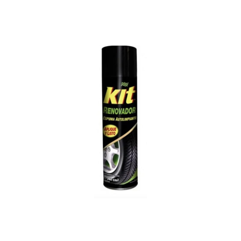 Renovador De Gomas Kit Aerosol Para Autos 360 Cc