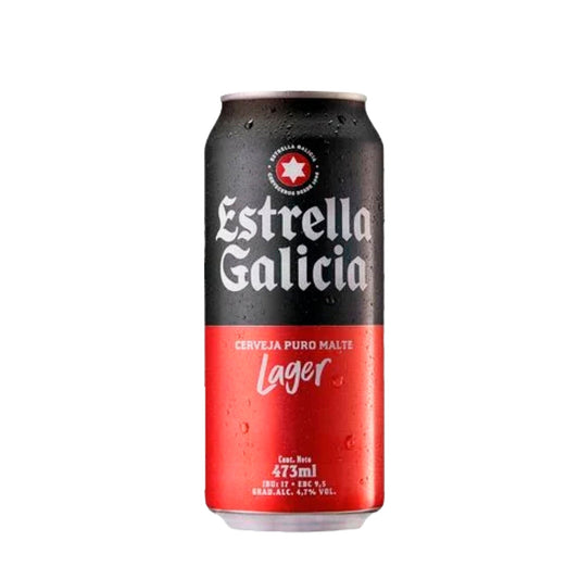 Cerveza Estrella Galicia 473 Ml