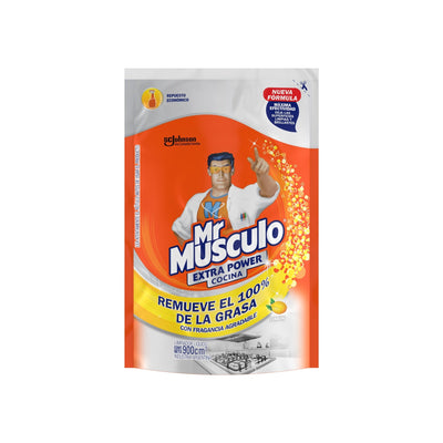 Mr. Musculo Extra Power Cocina Repuesto 900 Cc