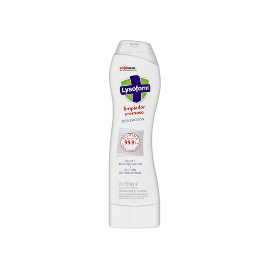 Limpiador Lysoform Crema Doble Acción 450 Cc
