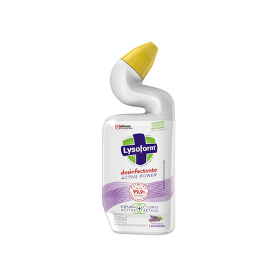 Limpia Inodoros Lysoform Active Power Lavanda 500 Ml