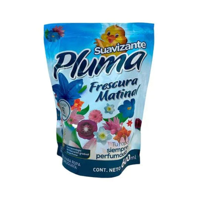 Suavizante De Ropa Pluma Frescura Matinal Repuesto 600 Ml
