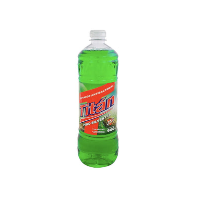 Limpiador Líquido Antibacterial Titán Pino Silvestre 900 Ml