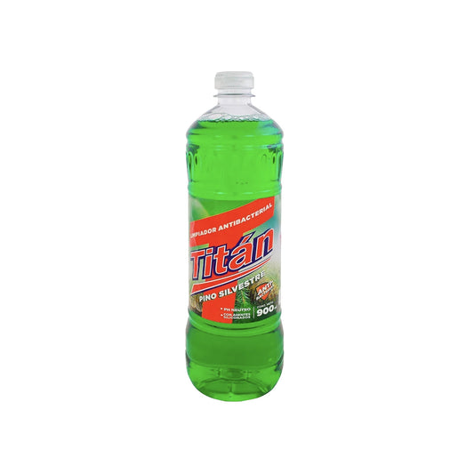 Limpiador Líquido Antibacterial Titán Pino Silvestre 900 Ml