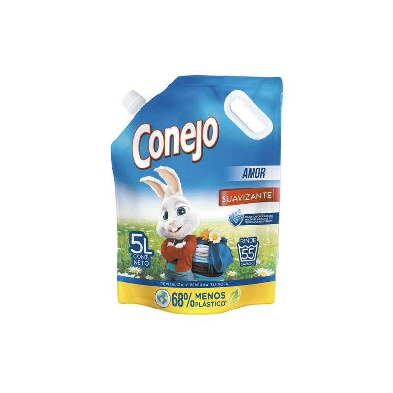 Suavizante De Ropa Conejo Amor 5 L