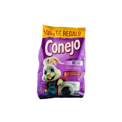 Jabón En Polvo Para Lavarropas Conejo Relax 800 G