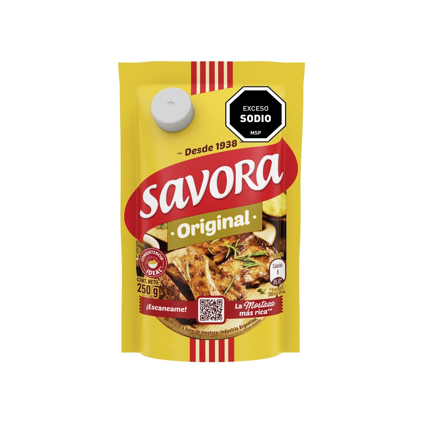 Mostaza SAVORA original 250 gr