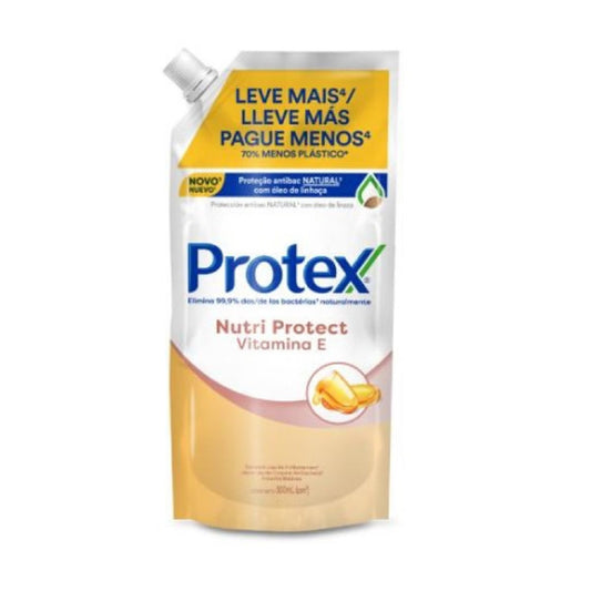 Jabon Líquido Protex Nutri Protect Recarga 500 Ml