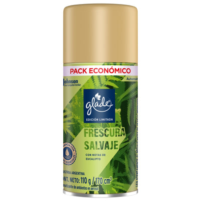 Repuesto Economico Glade Automátatico Frescura Salvaje 170 Cc