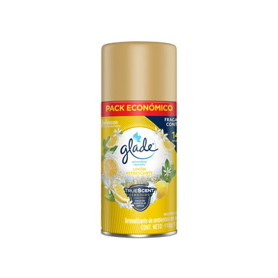 Repuesto Economico Glade Automátatico Limón Refrescante 170 Cc