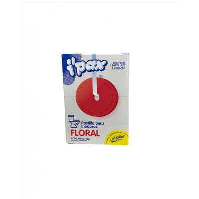 Pastilla Inodoro Floral Ipax 40 G