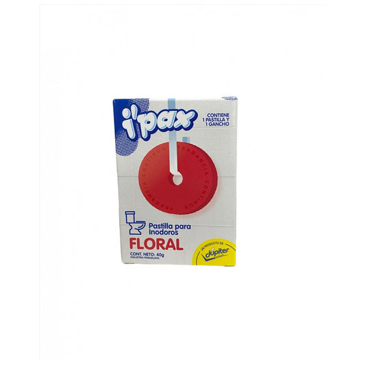 Pastilla Inodoro Floral Ipax 40 G