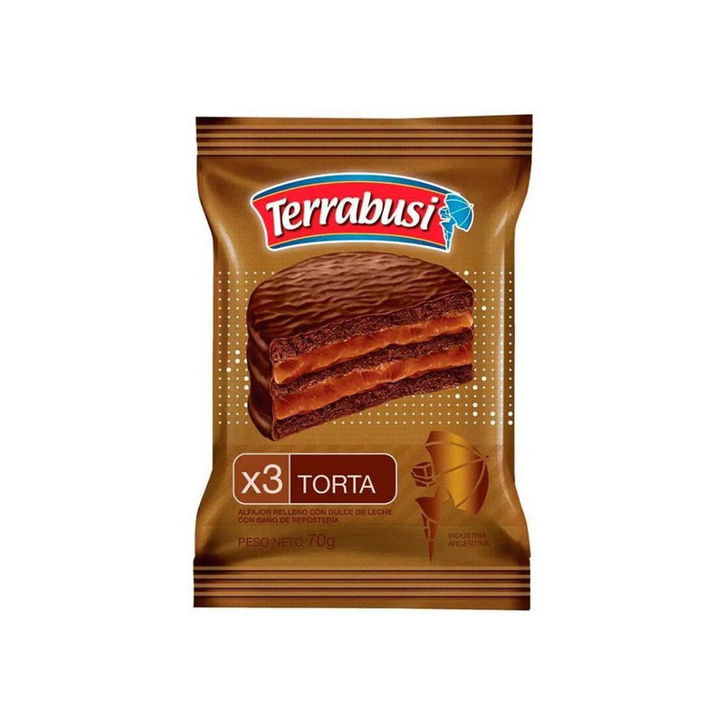Alfajor Terrabusi Torta Dulce De Leche 70 G