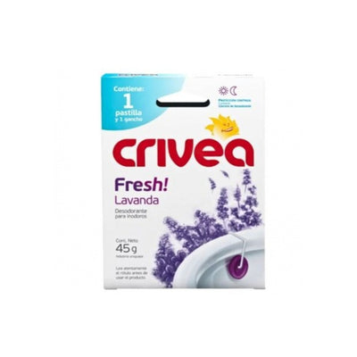 Pastilla Inodoro Crivea Fresh Lavanda 45 G