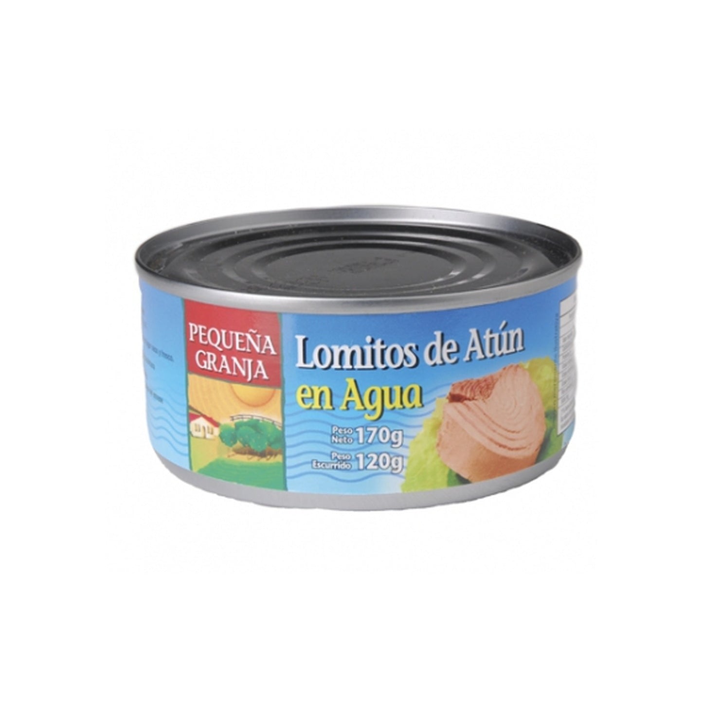 Lomitos De Atún Al Natural 170 G Pequeña Granja