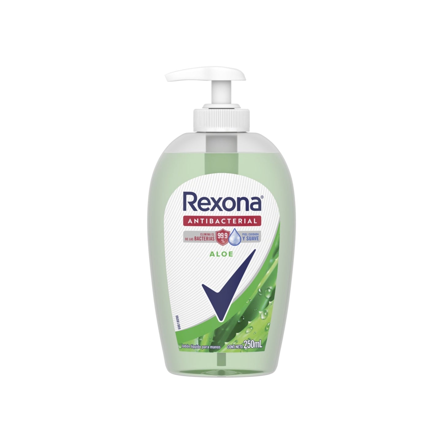 Jabón Líquido Rexona Aloe Antibacterial 250 Ml