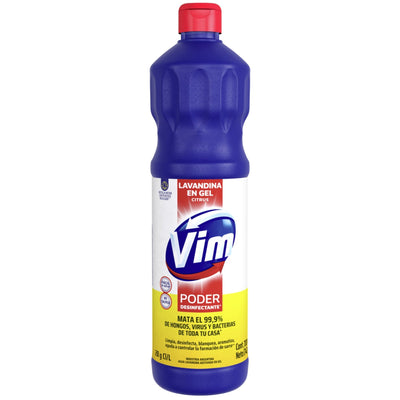 Lavandina En Gel Vim Citrus 700 Ml