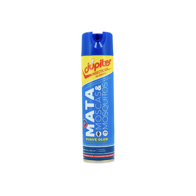 Insecticida Jupiter Aerosol Mata Moscas Y Mosquitos Suave Olor 360 Ml