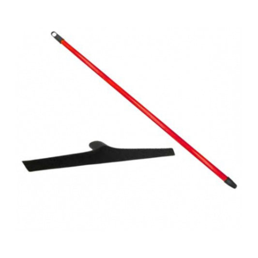 Lampazo De Goma 35 Cm Con Cabo De Madera