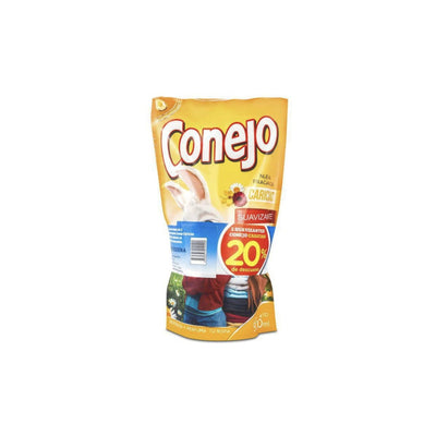 Suavizante De Ropa Conejo Caricias Pack 2 Unidades 900 Ml Cada Unidad