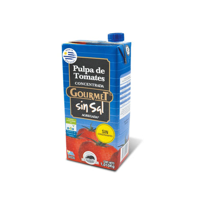 Pulpa De Tomate Concentrada Gourmet Sin Sal 1030 G