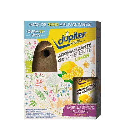 Aromatizante Jupiter Limón Aparato + Repuesto 300 Ml