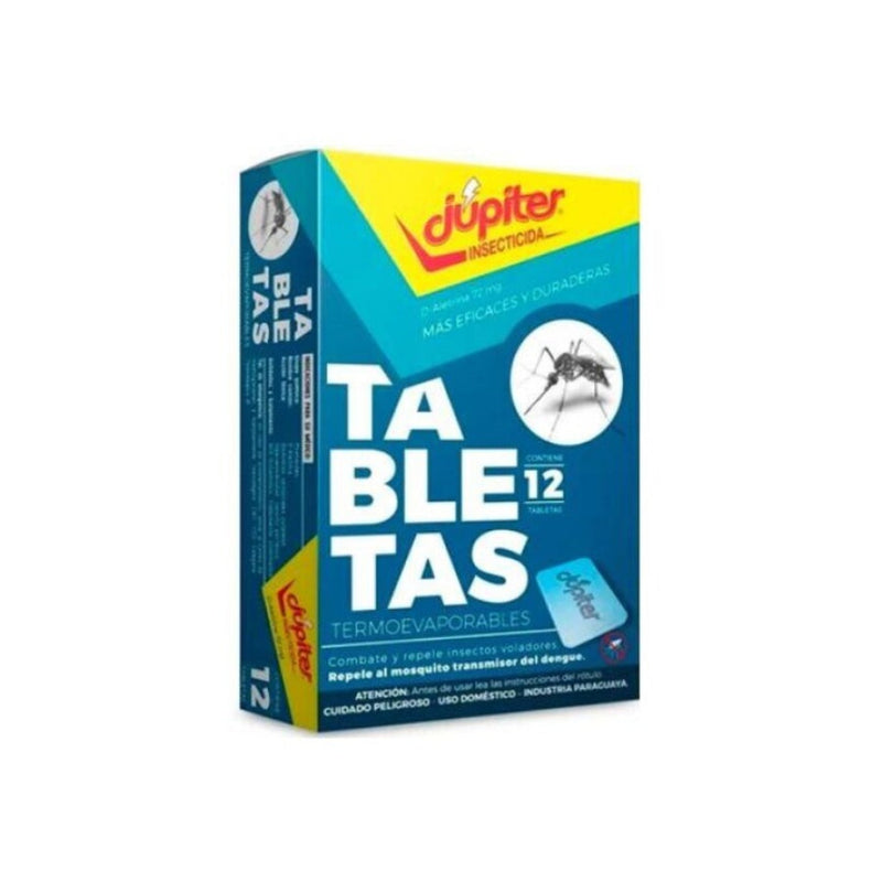 Tabletas Jupiter 12 Unidades