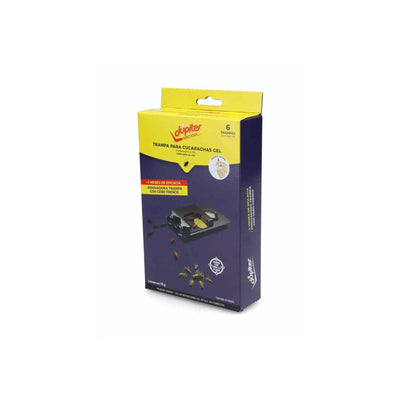 Trampa Gel Para Cucarachas Jupiter 6 Unidades