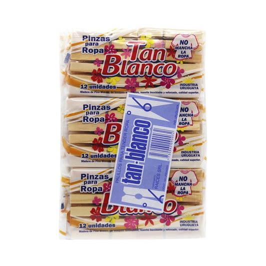 Palillos De Madera Tan Blanco 144 Unidades